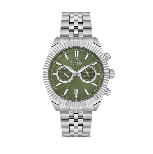 PLATİN PİERRE ERKEK KOL SAATİ