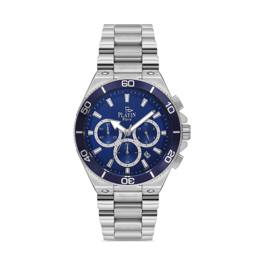 PLATİN PİERRE ERKEK KOL SAATİ