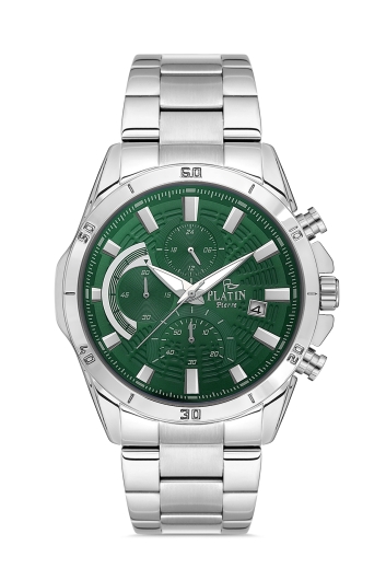 PLATİN PİERRE ERKEK KOL SAATİ