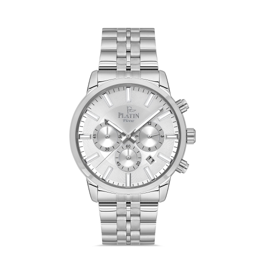 PLATİN PİERRE ERKEK KOL SAATİ
