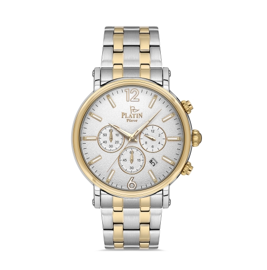 PLATİN PİERRE ERKEK KOL SAATİ