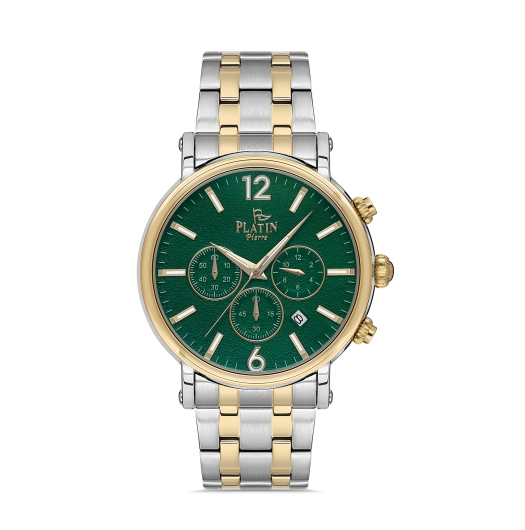 PLATİN PİERRE ERKEK KOL SAATİ