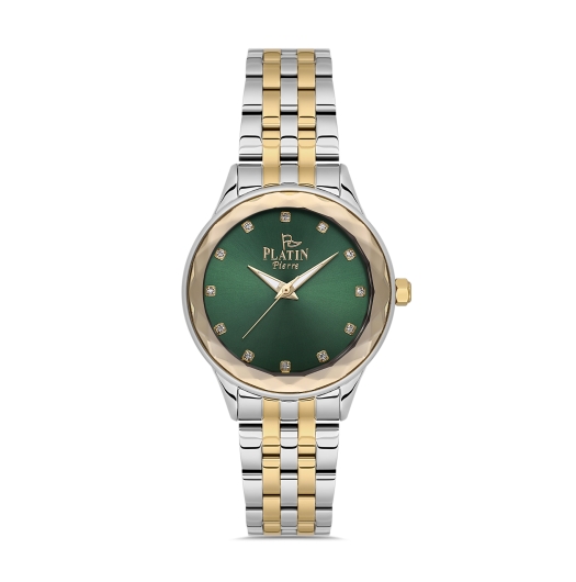PLATİN PİERRE KADIN KOL SAATİ