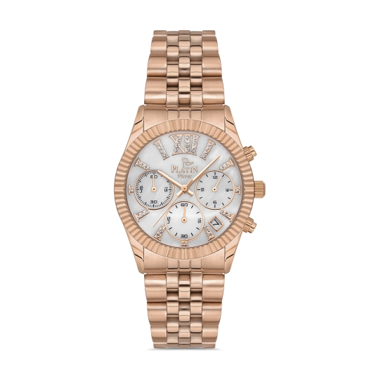 PLATİN PİERRE KADIN KOL SAATİ