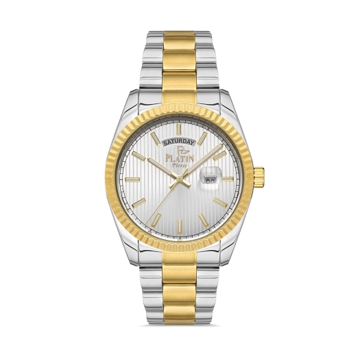 PLATİN PİERRE ERKEK KOL SAATİ