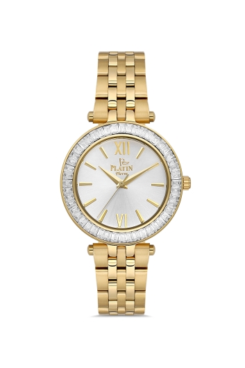 PLATİN PİERRE KADIN KOL SAATİ