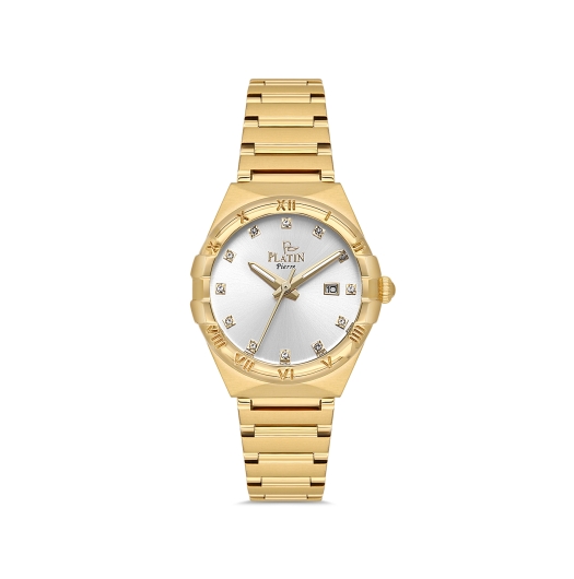 PLATİN PİERRE KADIN KOL SAATİ
