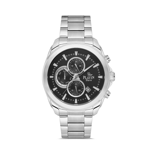 PLATİN PİERRE ERKEK KOL SAATİ