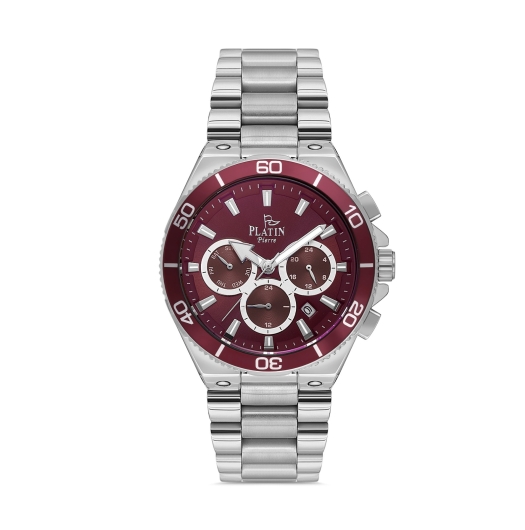 PLATİN PİERRE ERKEK KOL SAATİ