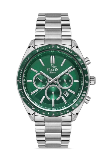 PLATİN PİERRE ERKEK KOL SAATİ
