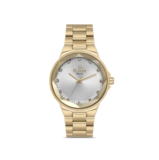 PLATİN PİERRE KADIN KOL SAATİ