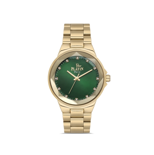 PLATİN PİERRE KADIN KOL SAATİ