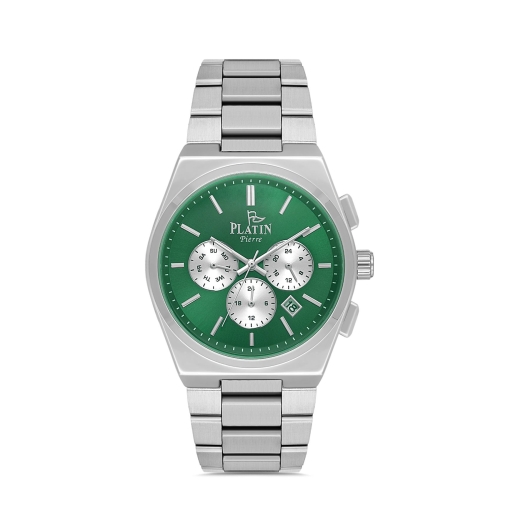PLATİN PİERRE ERKEK KOL SAATİ