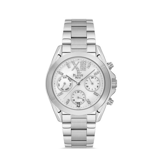 PLATİN PİERRE KADIN KOL SAATİ