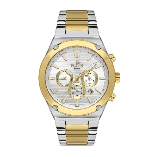 PLATİN PİERRE ERKEK KOL SAATİ