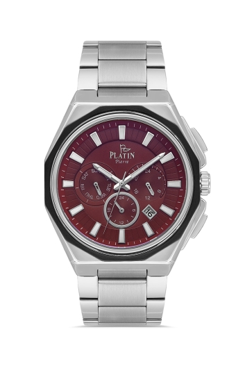 PLATİN PİERRE ERKEK KOL SAATİ