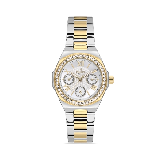 PLATİN PİERRE KADIN KOL SAATİ