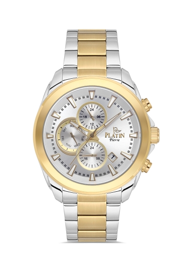 PLATİN PİERRE ERKEK KOL SAATİ