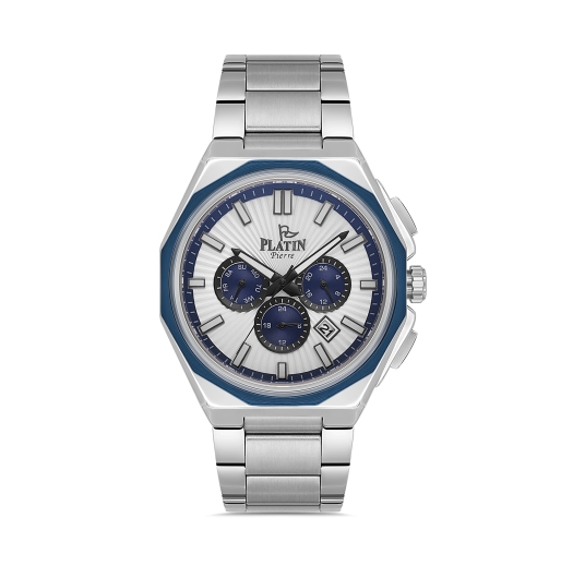 PLATİN PİERRE ERKEK KOL SAATİ
