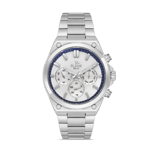 PLATİN PİERRE ERKEK KOL SAATİ