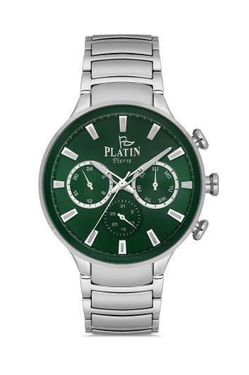 PLATİN PİERRE ERKEK KOL SAATİ