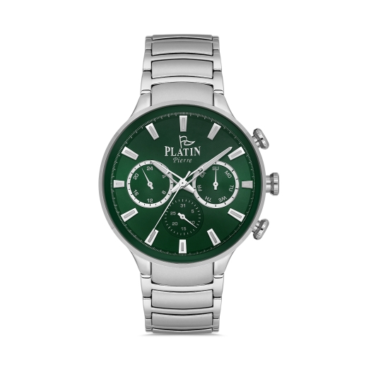 PLATİN PİERRE ERKEK KOL SAATİ