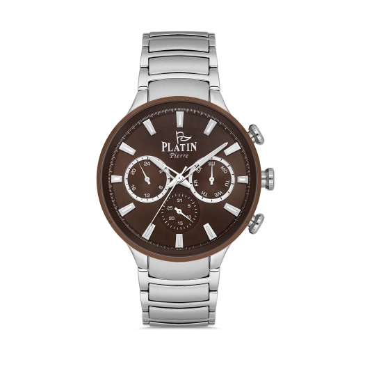 PLATİN PİERRE ERKEK KOL SAATİ