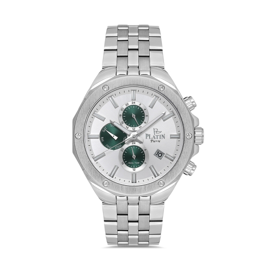 PLATİN PİERRE ERKEK KOL SAATİ