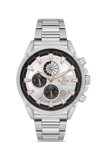 PLATİN PİERRE ERKEK KOL SAATİ