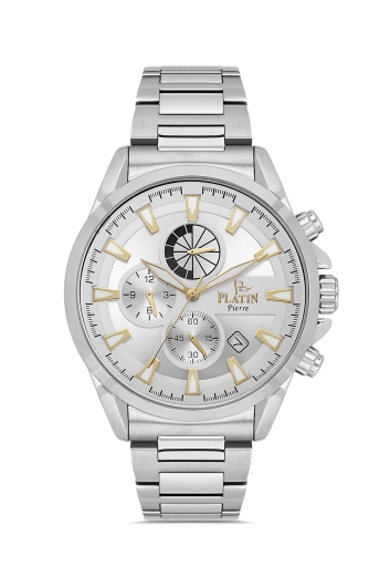 PLATİN PİERRE ERKEK KOL SAATİ