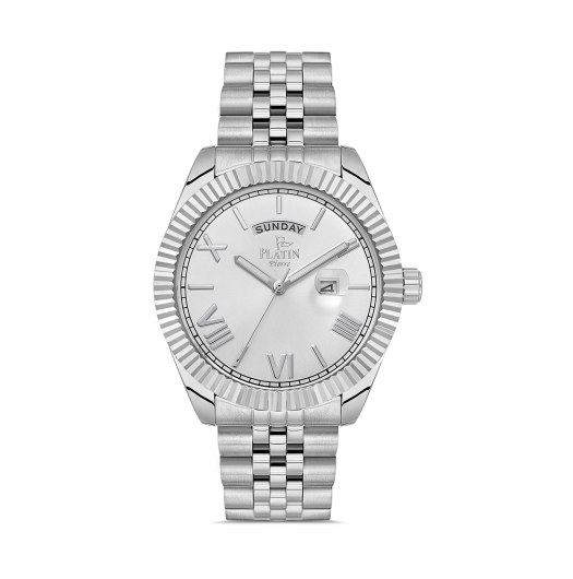 PLATİN PİERRE ERKEK KOL SAATİ