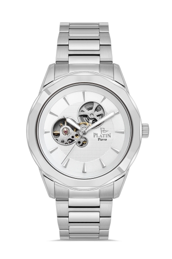 PLATİN PİERRE ERKEK KOL SAATİ