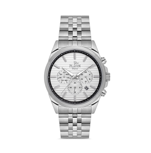 PLATİN PİERRE ERKEK KOL SAATİ