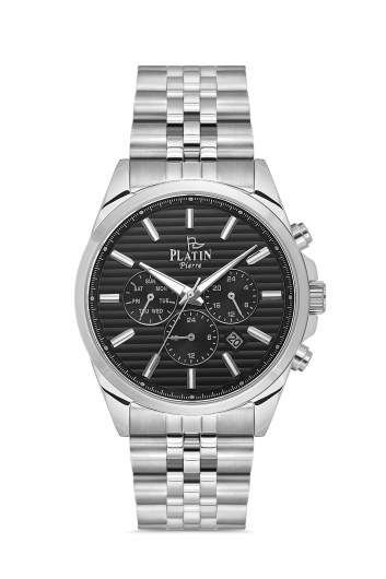 PLATİN PİERRE ERKEK KOL SAATİ