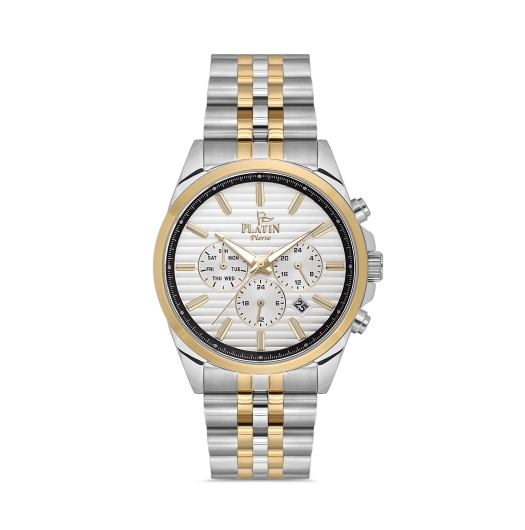 PLATİN PİERRE ERKEK KOL SAATİ