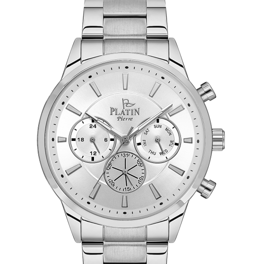 PLATİN PİERRE ERKEK KOL SAATİ