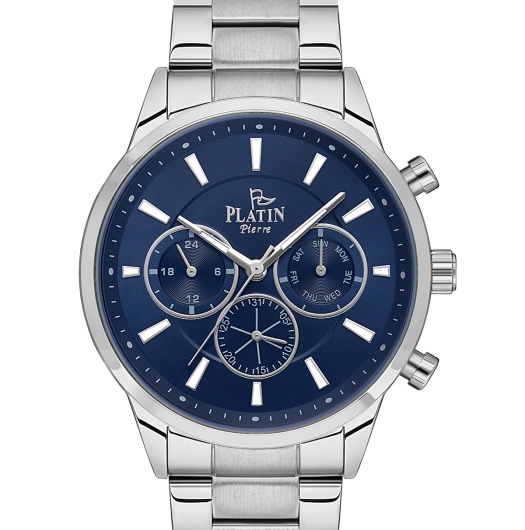 PLATİN PİERRE ERKEK KOL SAATİ