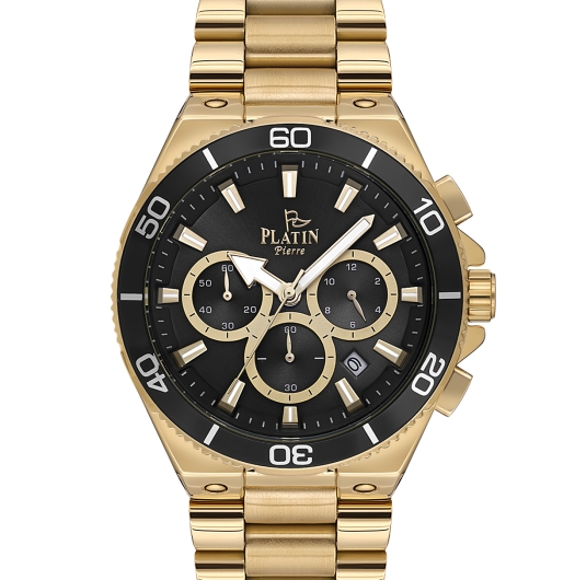 PLATİN PİERRE ERKEK KOL SAATİ