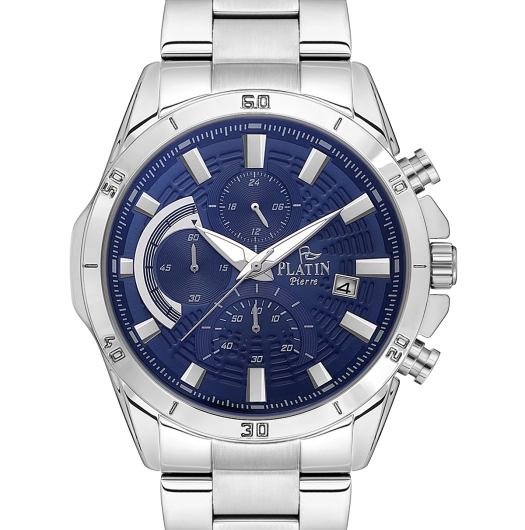 PLATİN PİERRE ERKEK KOL SAATİ