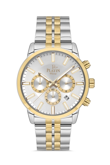 PLATİN PİERRE ERKEK KOL SAATİ