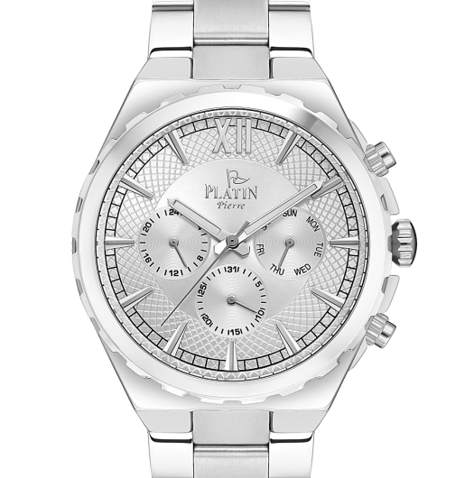 PLATİN PİERRE ERKEK KOL SAATİ