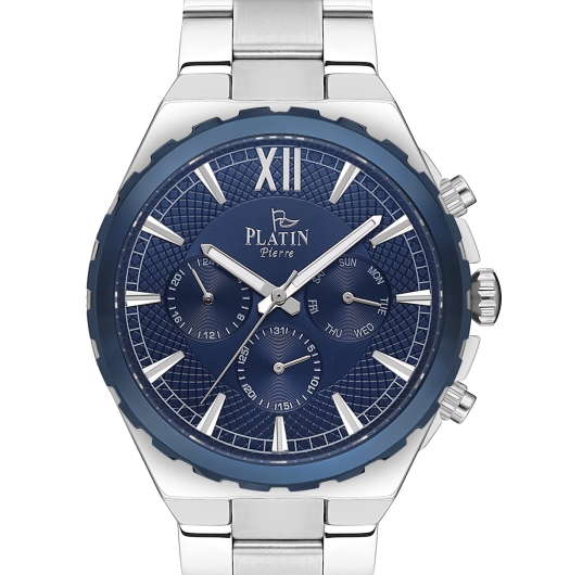 PLATİN PİERRE ERKEK KOL SAATİ