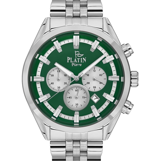 PLATİN PİERRE ERKEK KOL SAATİ