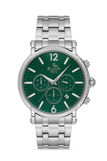 PLATİN PİERRE ERKEK KOL SAATİ