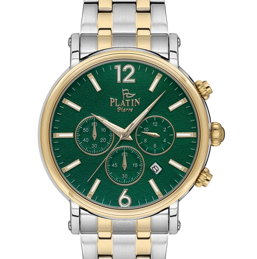 PLATİN PİERRE ERKEK KOL SAATİ