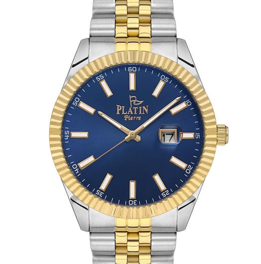 PLATİN PİERRE ERKEK KOL SAATİ