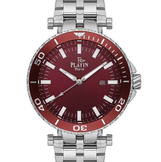 PLATİN PİERRE ERKEK KOL SAATİ