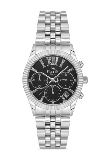 PLATİN PİERRE KADIN KOL SAATİ