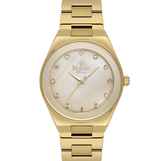 PLATİN PİERRE KADIN KOL SAATİ