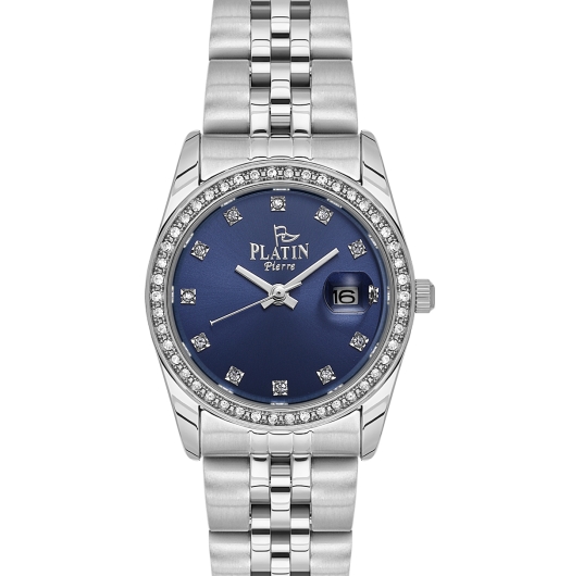 PLATİN PİERRE KADIN KOL SAATİ